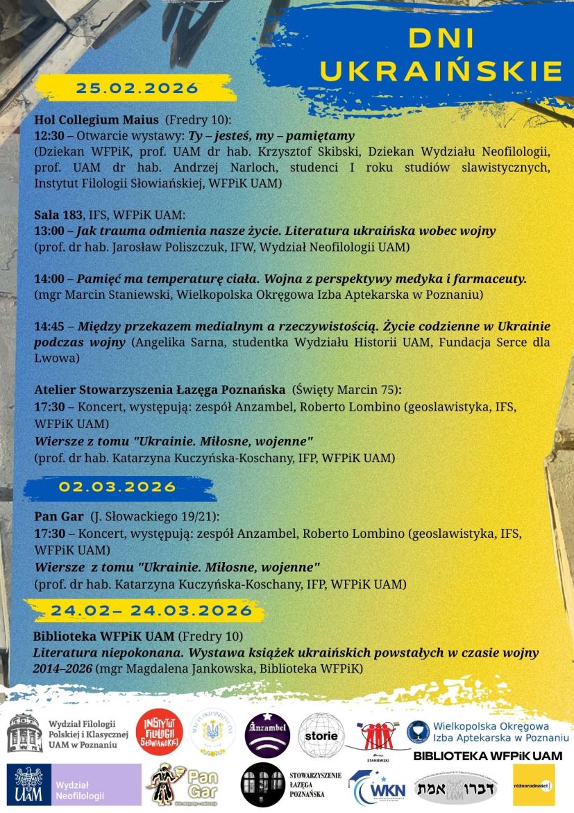 Program Dni Ukraińskich 2026