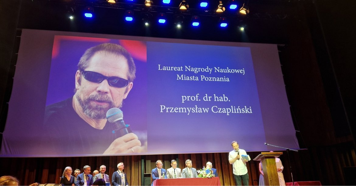 Profesor Czapliński z Nagrodą Naukową Miasta Poznania