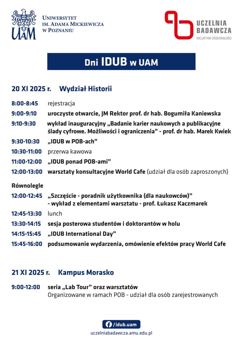 Dni ID-UB w UAM