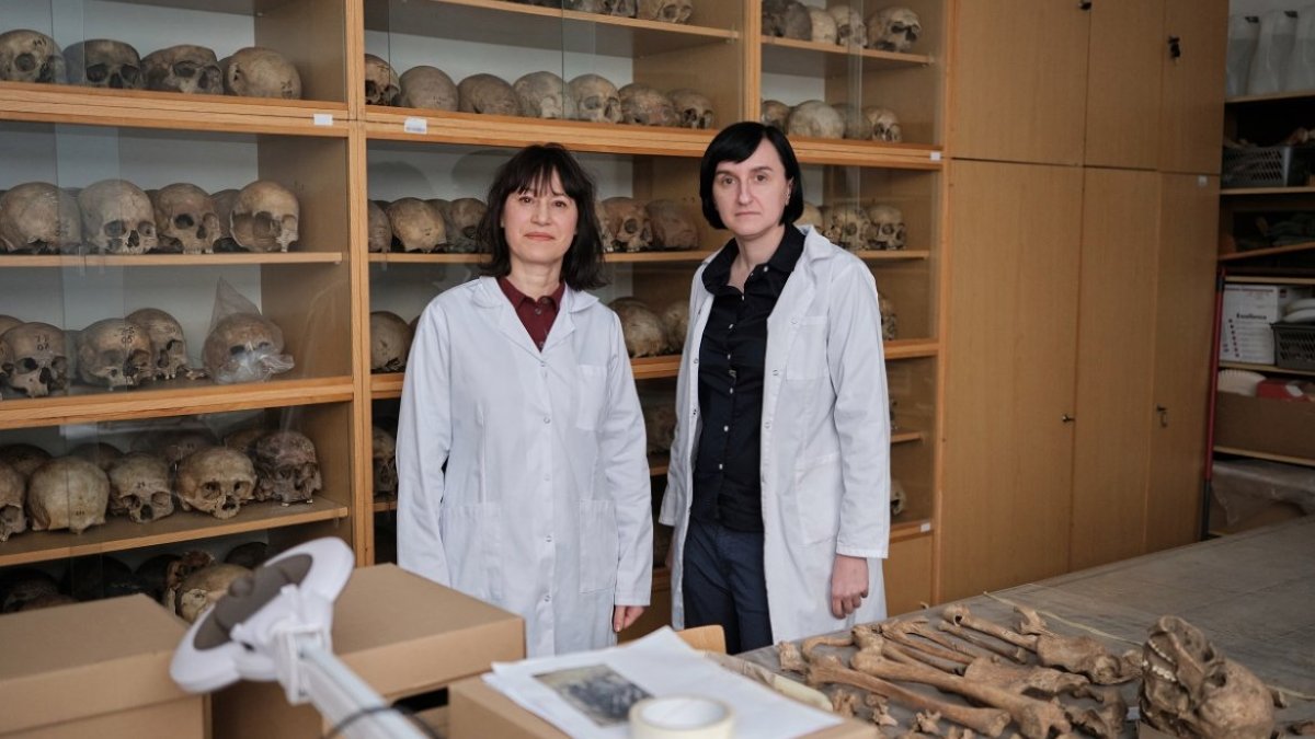 Prof UAM. Marta Krenz-Niedbała i dr Sylwia Łukasik, fot. Władysław Gardasz