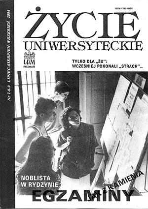 Życie Uniwersyteckie 7-8-9/1994