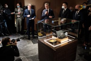 Nowy eksponat w Centrum Szyfrów Enigma