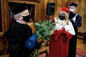 Uroczystość nadania doktoratu honoris causa prof. Henrykowi Podbielskiemu
