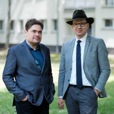 Prof. Marek Nowak i prof. Jakub Isański, fot. Adrian Wykrota