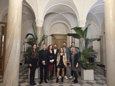 Laureaci Nagrody Marszałka Województwa Wielkopolskiego "Wielkopolska dla Planety 2030" w Rokosowie