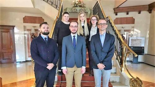 Grupa studentów i naukowców WPiA UAM w Ciudad Real