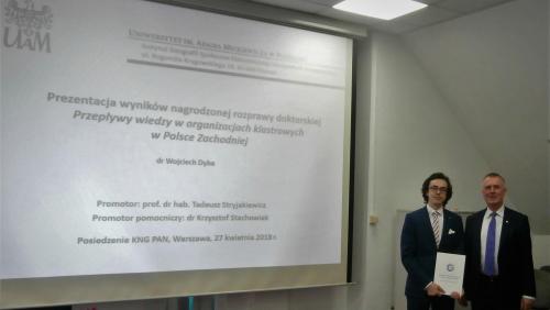 Dr Wojciech Dyba został uhonorowany nagrodą im. Eugeniusza Romera