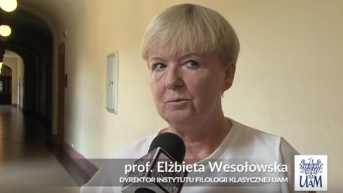 prof. Elżbieta Wesołowska