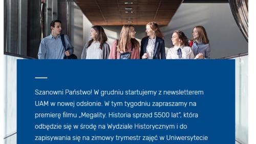 Nowy newsletter UAM