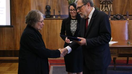 Medal ALUMNO BENE MERENTI  Fot. Przemysław Stanula