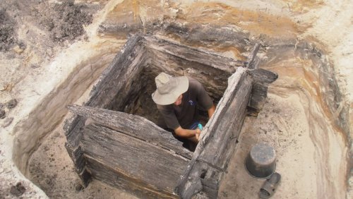 Wykopaliska w Kwiatkowie, Fot. E. Schellner