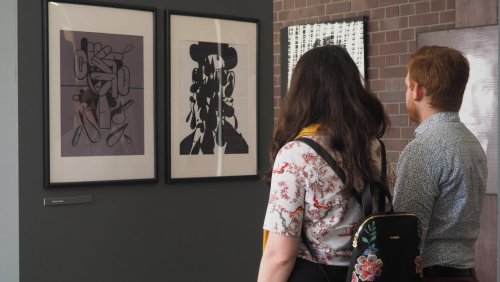 Finisaż wystawy portretów Franza Kafki, fot. Jagoda Haloszka