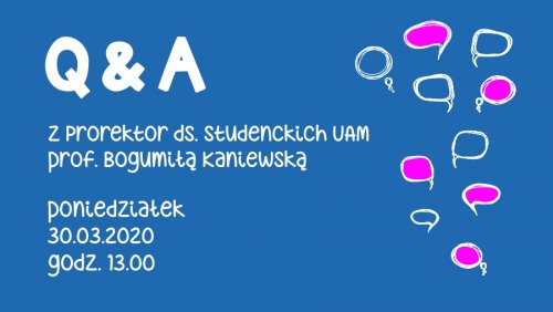 Q&A z prorektor ds. studenckich