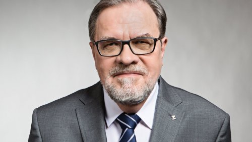 Rektor UAM prof. Andrzej Lesicki