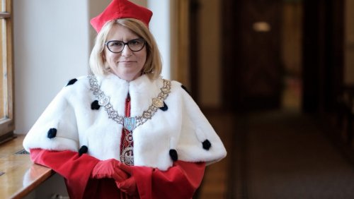 Rektorka UAM, prof. Bogumiła Kaniewska. Fot. Adrian Wykrota