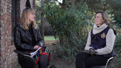 Anna Schmidt-Fiedler i prof. Hanna Mamzer Fot USF