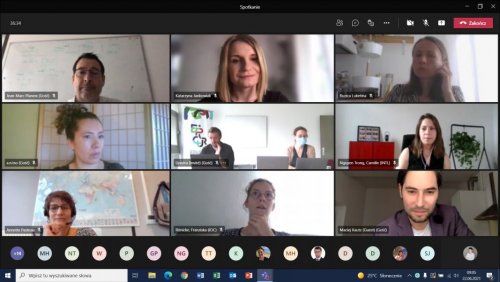 Screenshot ze spotkania