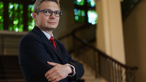 Kanclerz UAM dr Marcin Wysocki, fot. Adrian Wykrota