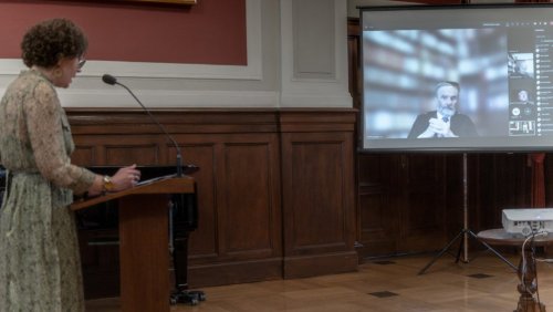 Prof. Alaina Supiot dał wykład otwarty w Auli Lubrańskiego