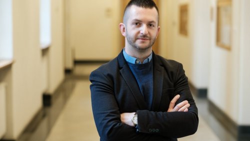 Dr Łukasz Małecki, fot. Adrian Wykrota