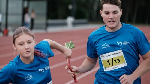 EKOsztafeta z UAM Fot. Adrian Wykrota