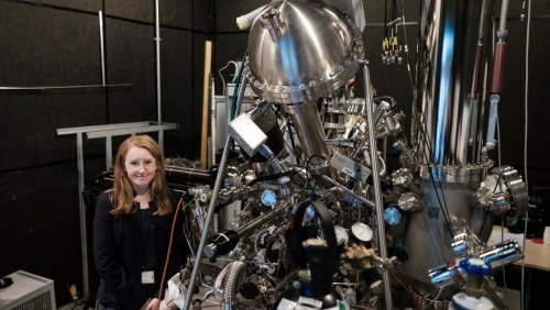 Dr Weronika Andrzejewska (Centrum NanoBioMedyczne UAM), fot. Adrian Wykrota