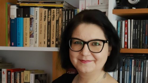 Maria Kuczkowska z Biblioteki Uniwersyteckiej w Poznaniu