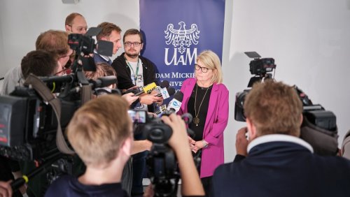Konferencja prasowa przed rozpoczęciem roku akademickiego 2024/2025, fot. Władysław Gardasz