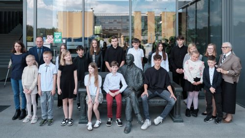 Podsumowanie konkursu plastycznego na Wydziale Archeologii, fot. Władysław Gardasz