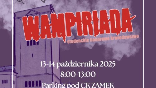 Wampiriada Jesienna odbędzie się 13-14 października 2025 r.