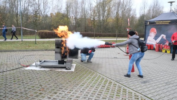 Tydzień Bezpieczeństwa na UAM Fot. Władysław Gardasz