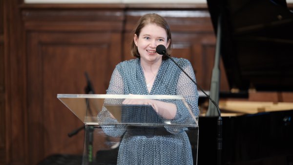 Anna Adamowicz laureatka Nagrody-Stypendium im. Stanisława Barańczak, fot. Władysław Gardasz
