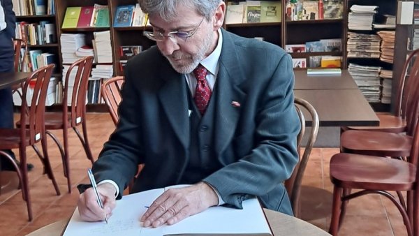 JE Andreas Stadler Ambasador Austrii w siedzibie Ośrodka Kultury Austriackiej, foto A. Wiśniewska