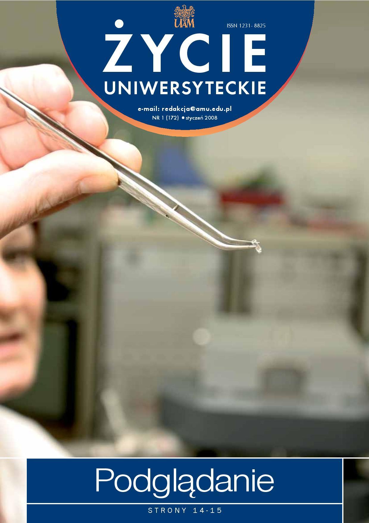Życie Uniwersyteckie Nr 1/2008