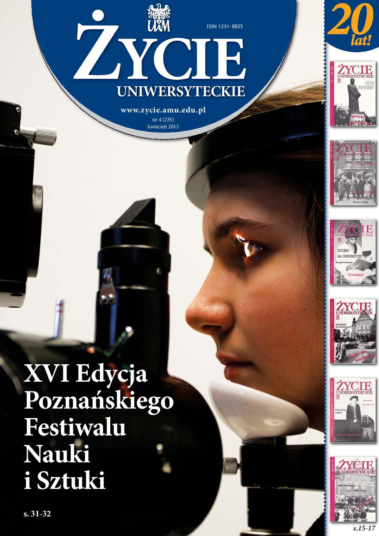 Życie Uniwersyteckie Nr 4/2013