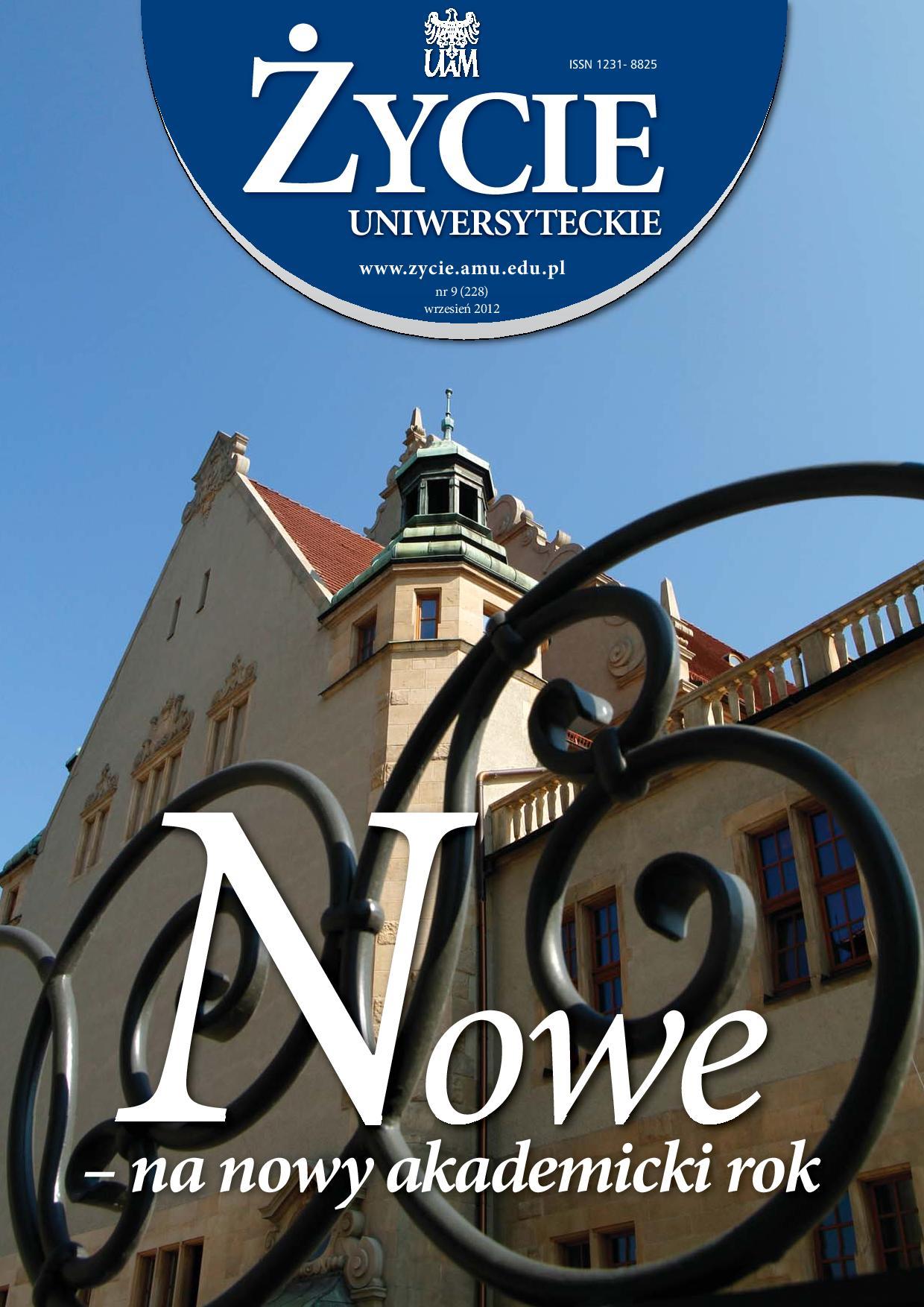 Życie Uniwersyteckie Nr 9/2012