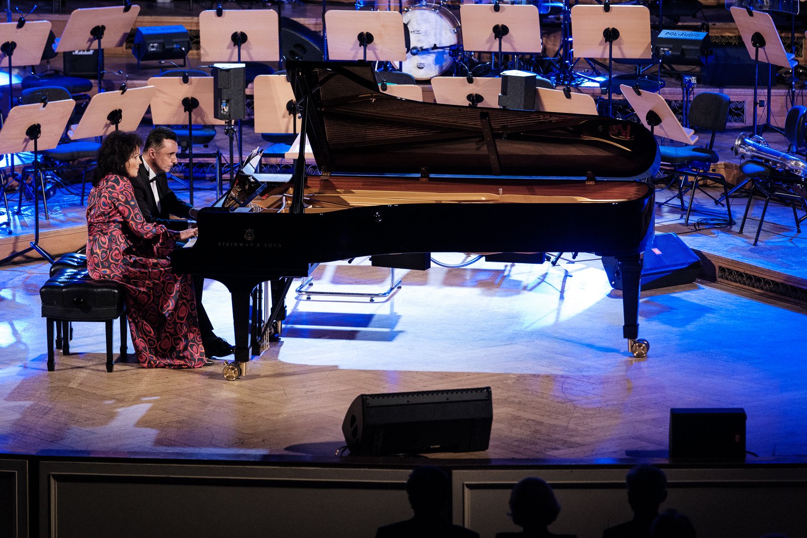 Koncert Karnawałowy UAM - duetu fortepianowy w składzie: Joanna Kaczmarska-Bieżyńska, Robert Adamczak