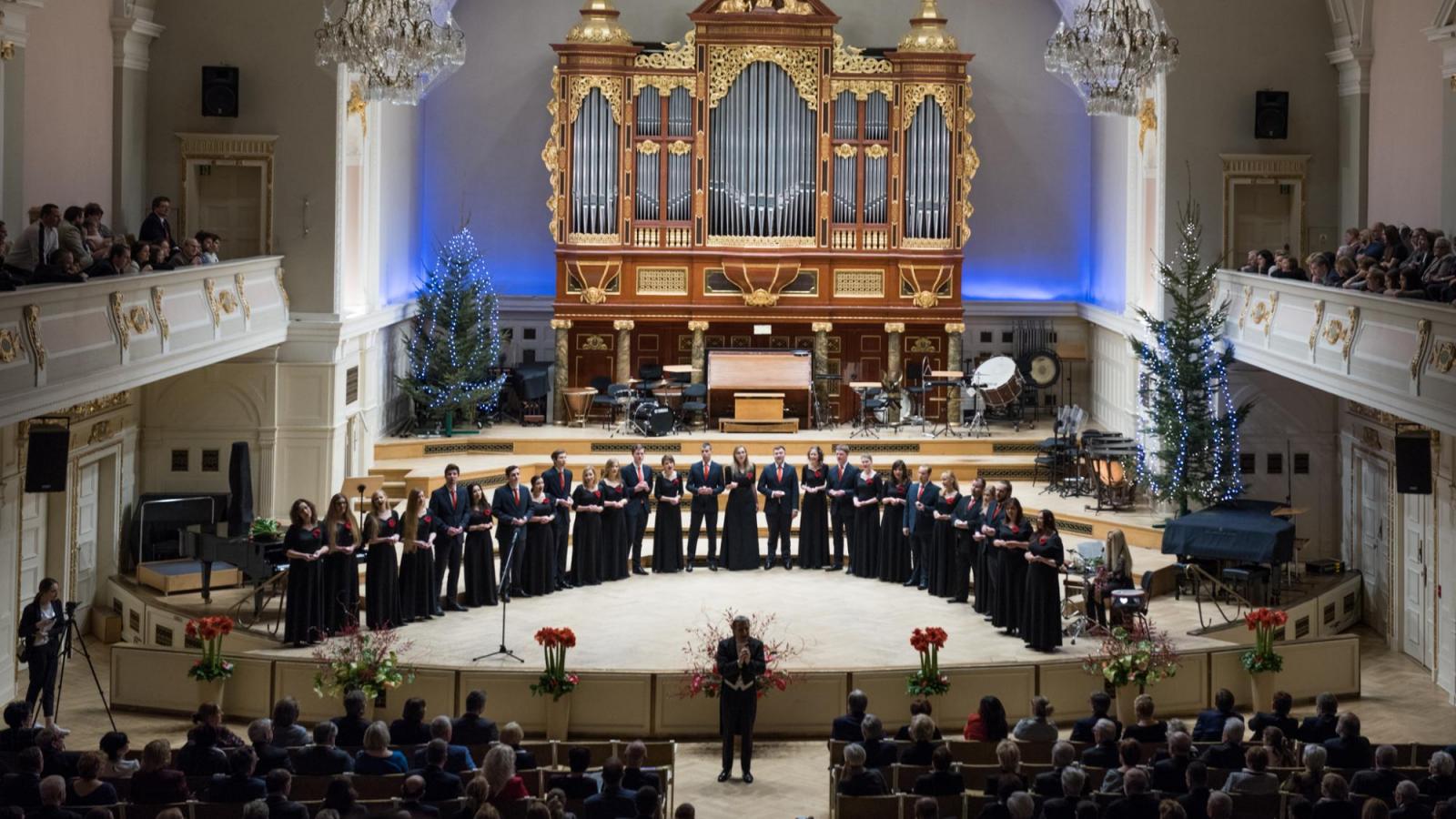 Aula UAM podczas Koncertu Noworocznego