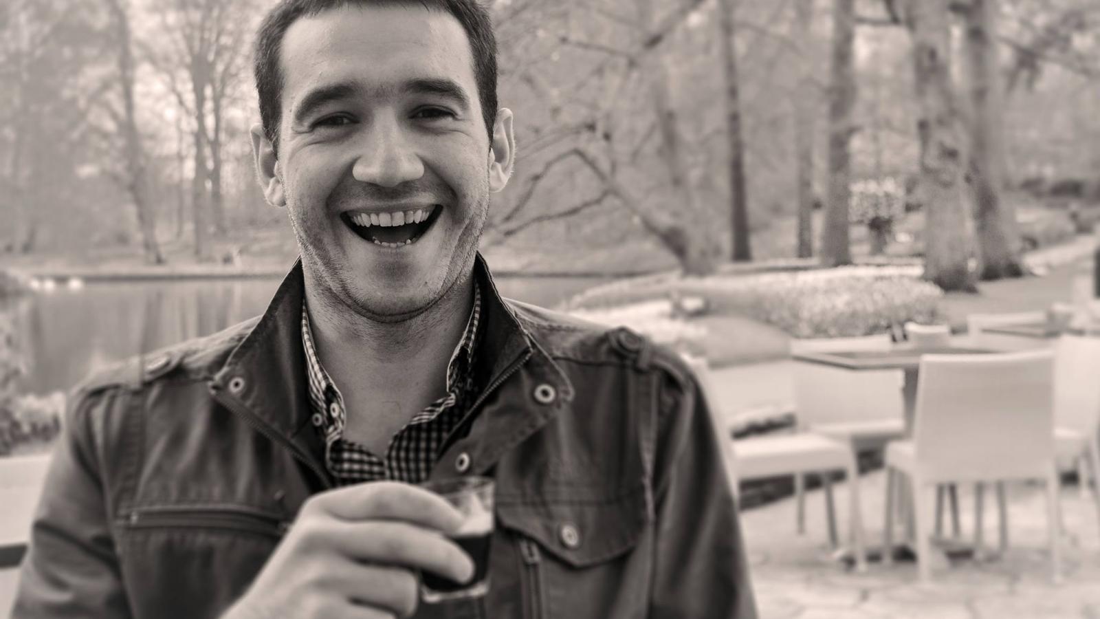 dr Oleksandr Pshyk z Centrum Nanobiomedycznego