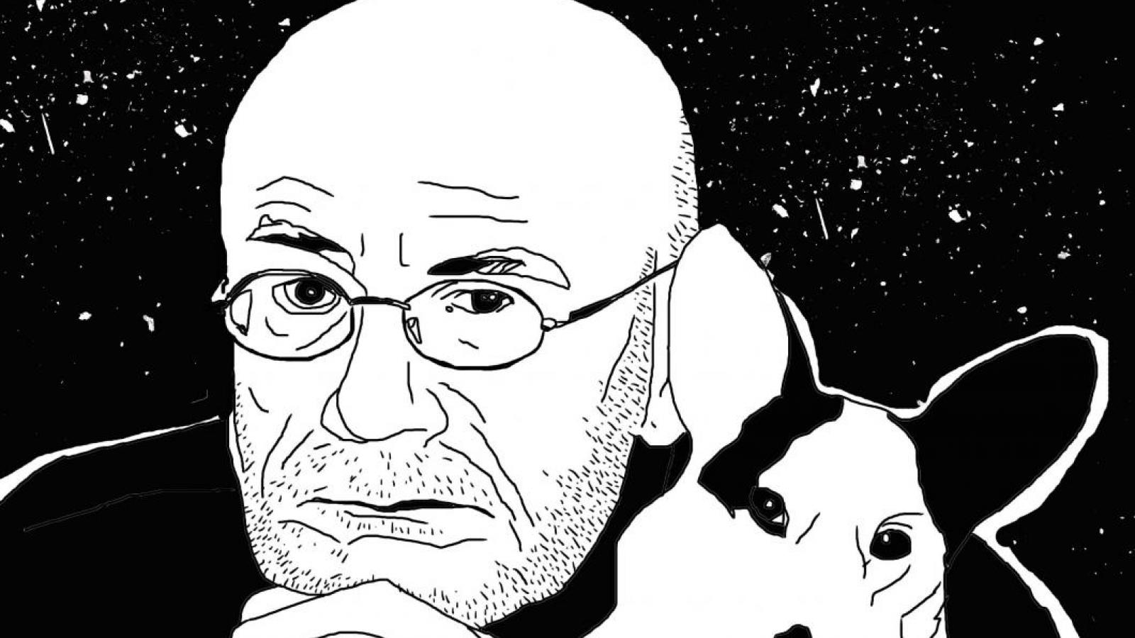 prof. Wydra z Viwaczkiem/autorka grafiki: Daria Mielcarzewicz