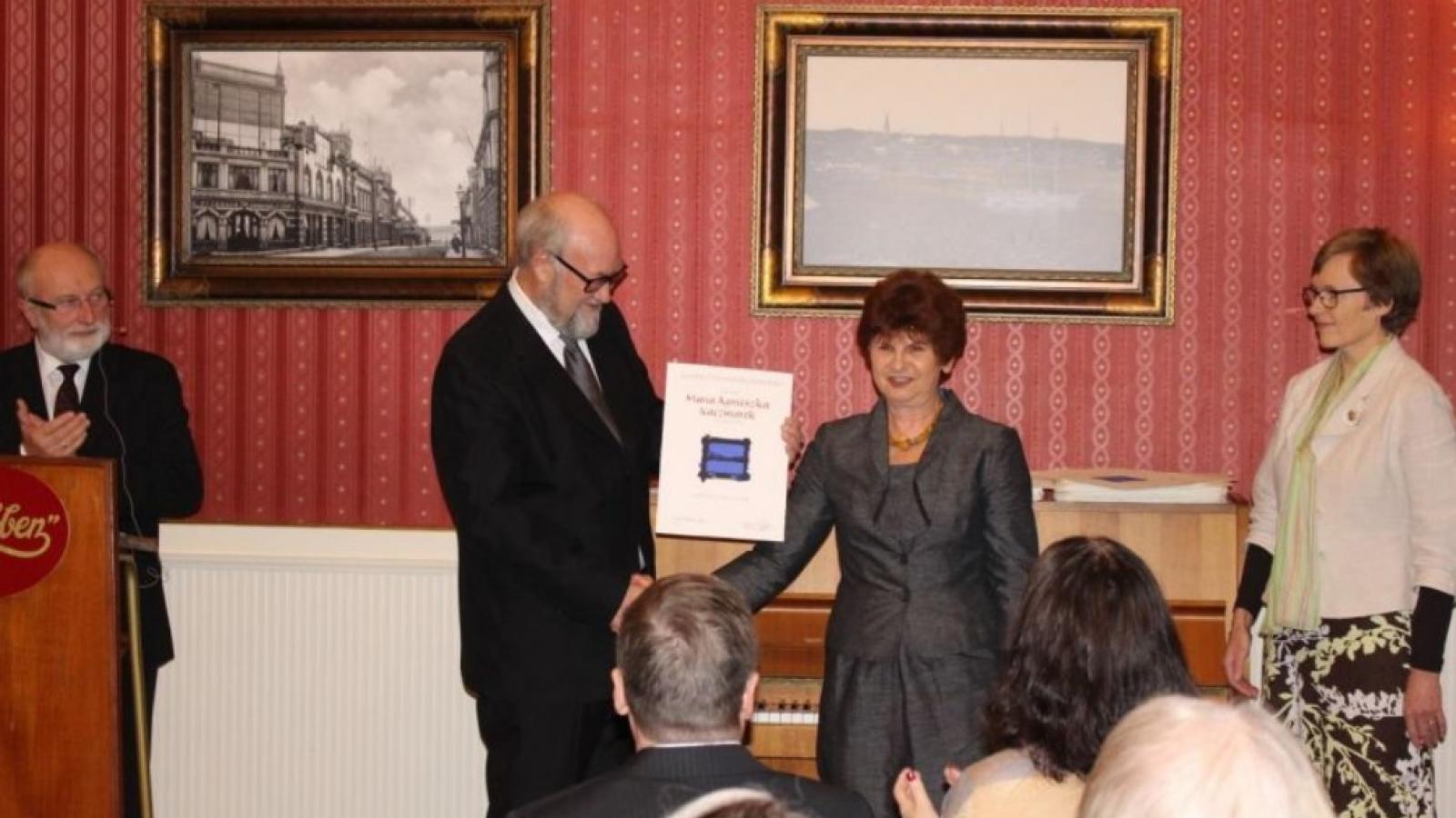 Prof. Maria Kaczmarek z Instytutu Antropologii na Wydziale Biologii została przyjęta w poczet członków Agder Academy of Sciences and Letters w Norwegii.