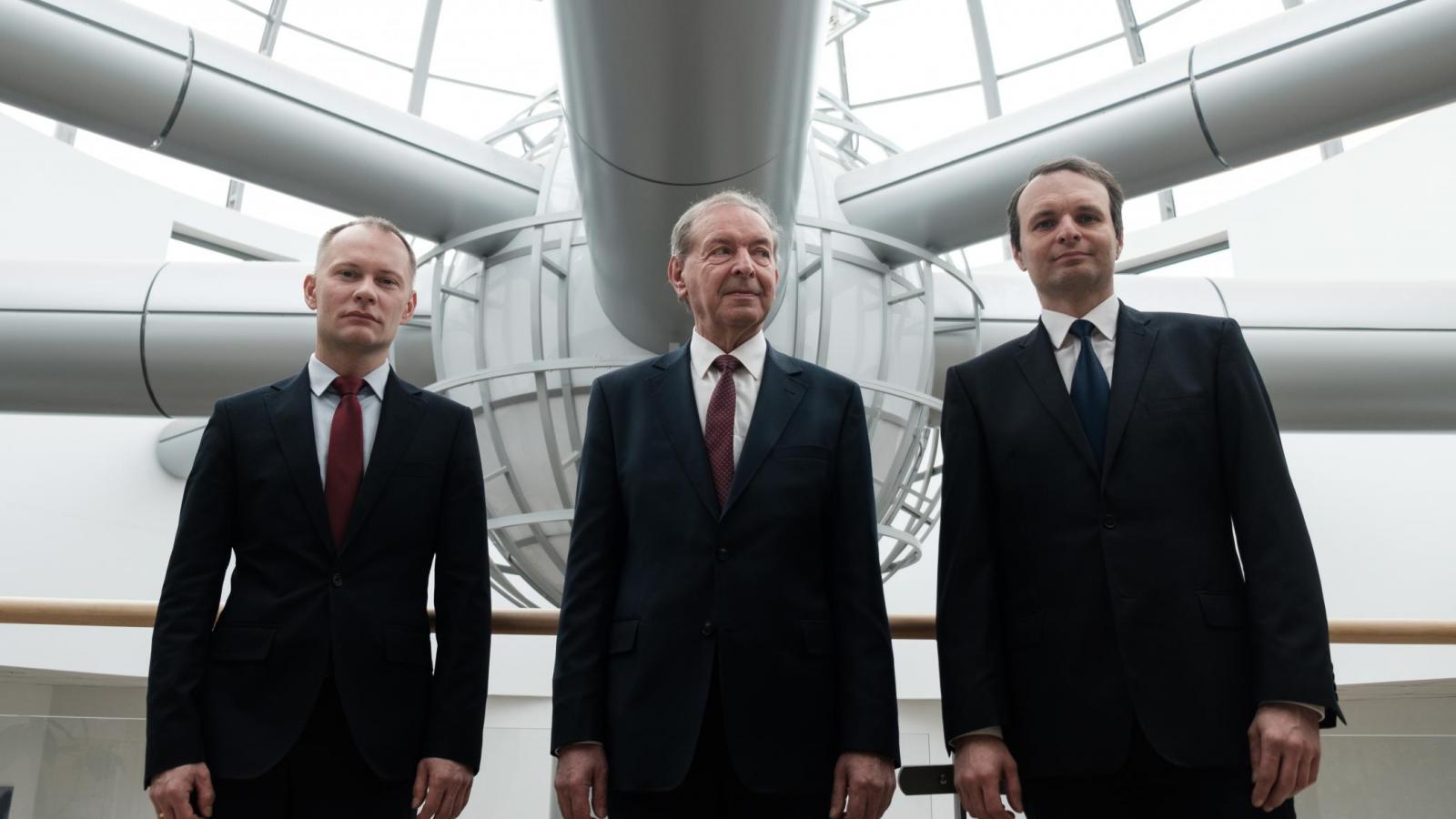 Adam Młynarczyk, prof. Zygmunt Młynarczyk, dr Grzegorz Borkowski