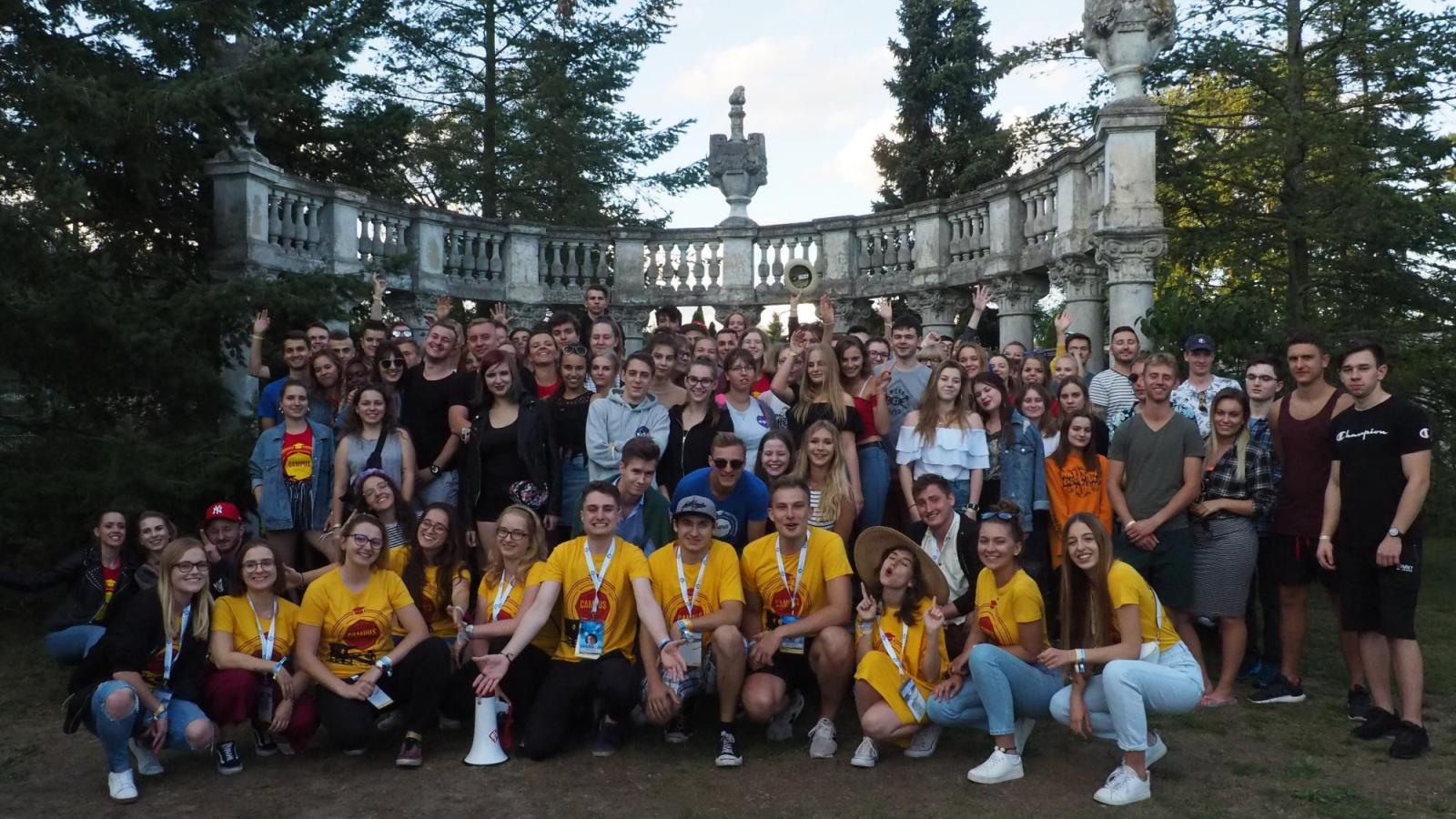 Przedstawiciele UAM na Campusie Studenckim fot. Jagoda Haloszka