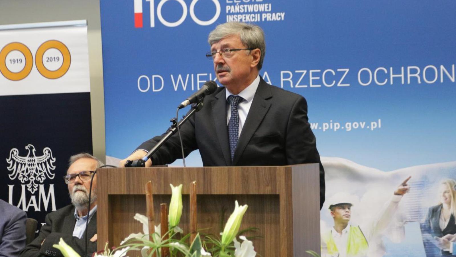 WPiA UAM. Konferencja &quot;Nauka i praktyka w służbie człowiekowi pracy&quot;, fot. Ewa Konarzewska-Michalak