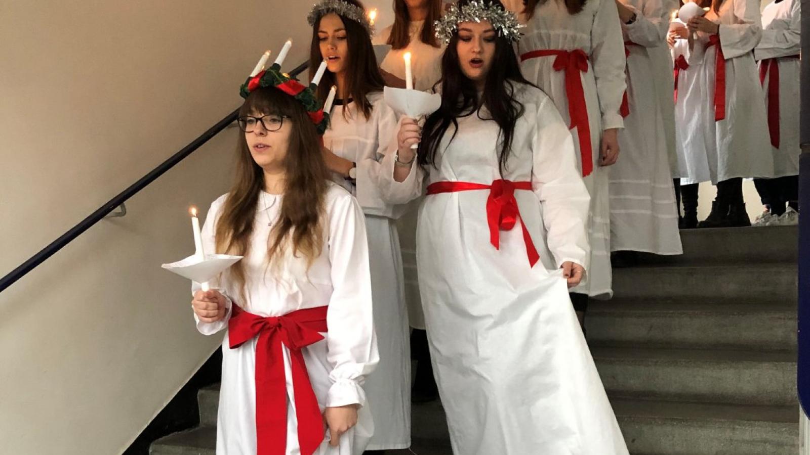 Dzień Świętej Łucji na Wydziale Neofilologii