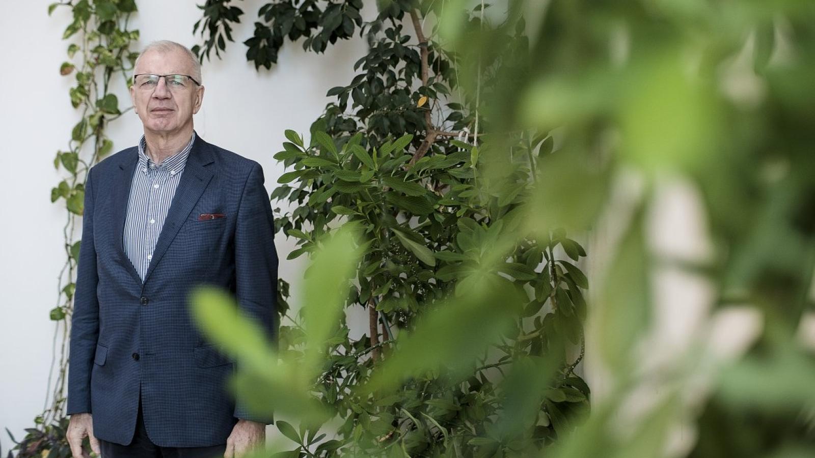 prof. Andrzej Mizgajski współtwórca projektu Zielony Uniwersytet