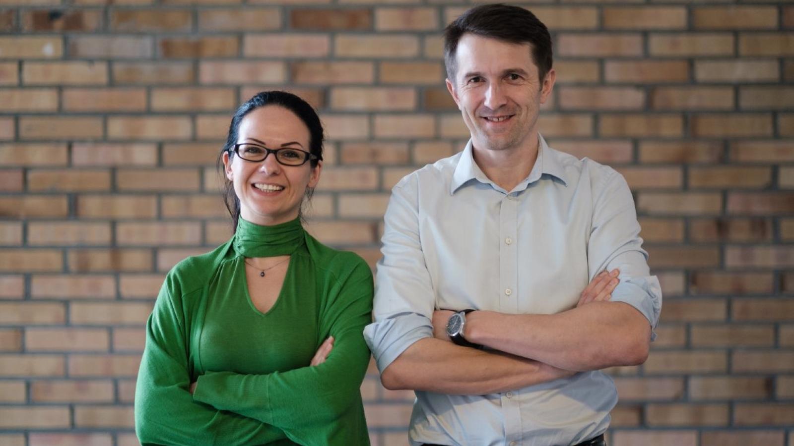 Dr Paula Dobosz i dr Paweł Zawadzki, fot. Adrian Wykrota