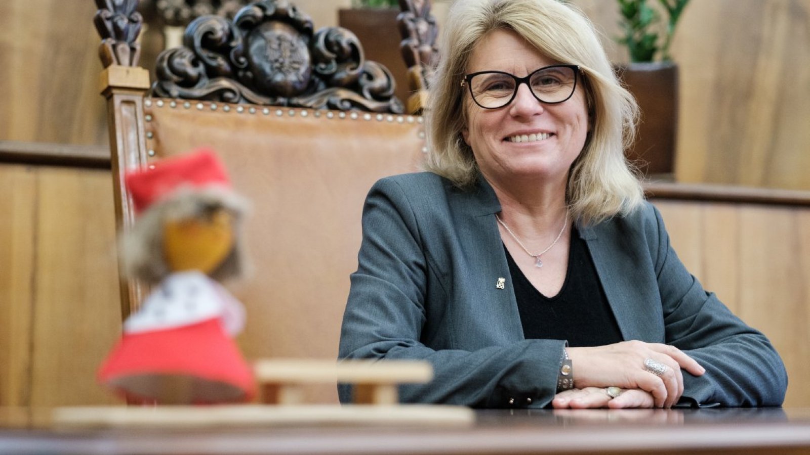 Rektorka UAM, prof. Bogumiła Kaniewska. Fot. Adrian Wykrota