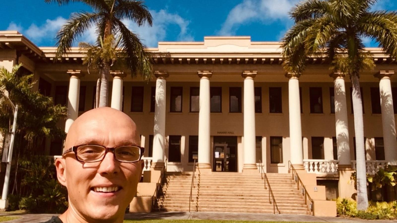 Paweł Nowak z Wydziału Socjologii