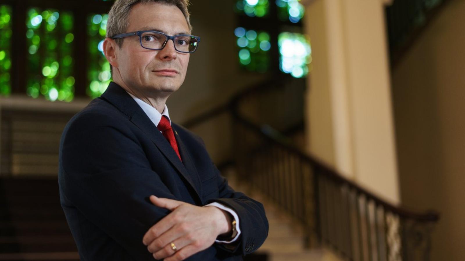 Kanclerz UAM dr Marcin Wysocki, fot. Adrian Wykrota